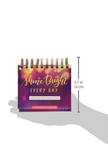 DaySpring - Shine Bright Every Day: Sparkling Reflections of You - A DaySpring Inspirational DayBrightener - Perpetual Calendar (10176) - Image 3