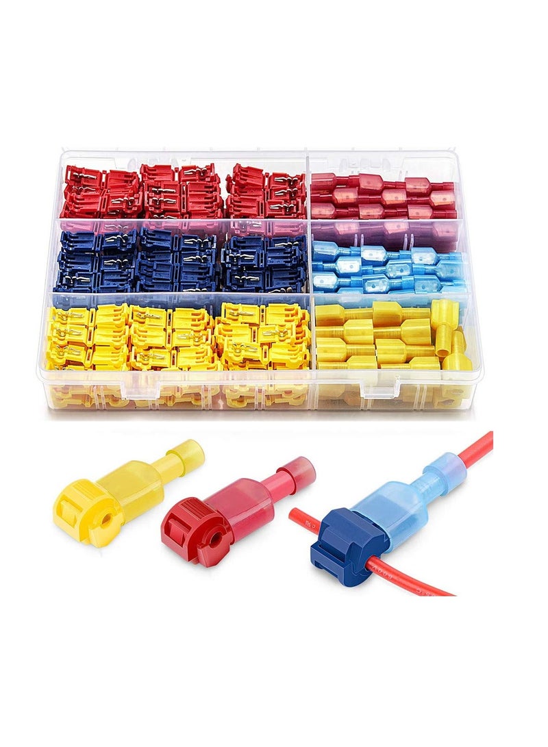 Generic 240 Pieces Self-Stripping Wire Connectors Set Quick Insulation Easy to Use High Quality 3 Colors  - Image 1