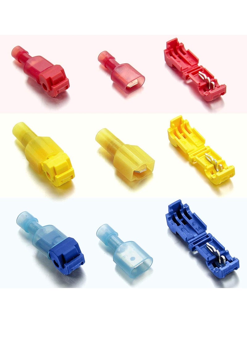 Generic 240 Pieces Self-Stripping Wire Connectors Set Quick Insulation Easy to Use High Quality 3 Colors  - Image 2