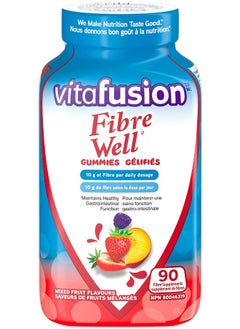 Vitafusion Fibre Well Fibre Supplement Gummies, 90 Gummies