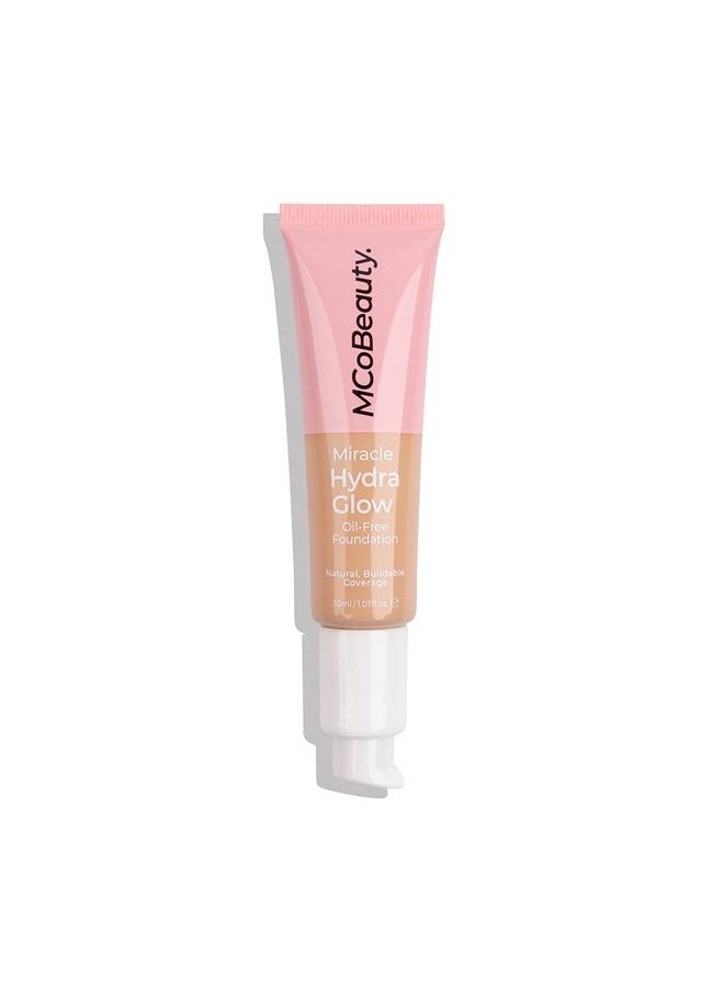 MCoBeauty - Miracle Hydra Glow Oil-Free Foundation - Corrects Skin Tone And Blurs Imperfections - Lightweight, Buildable Coverage - Hydrates And Nourishes - Luminous Complexion - Medium Beige - 1 Oz - Image 1
