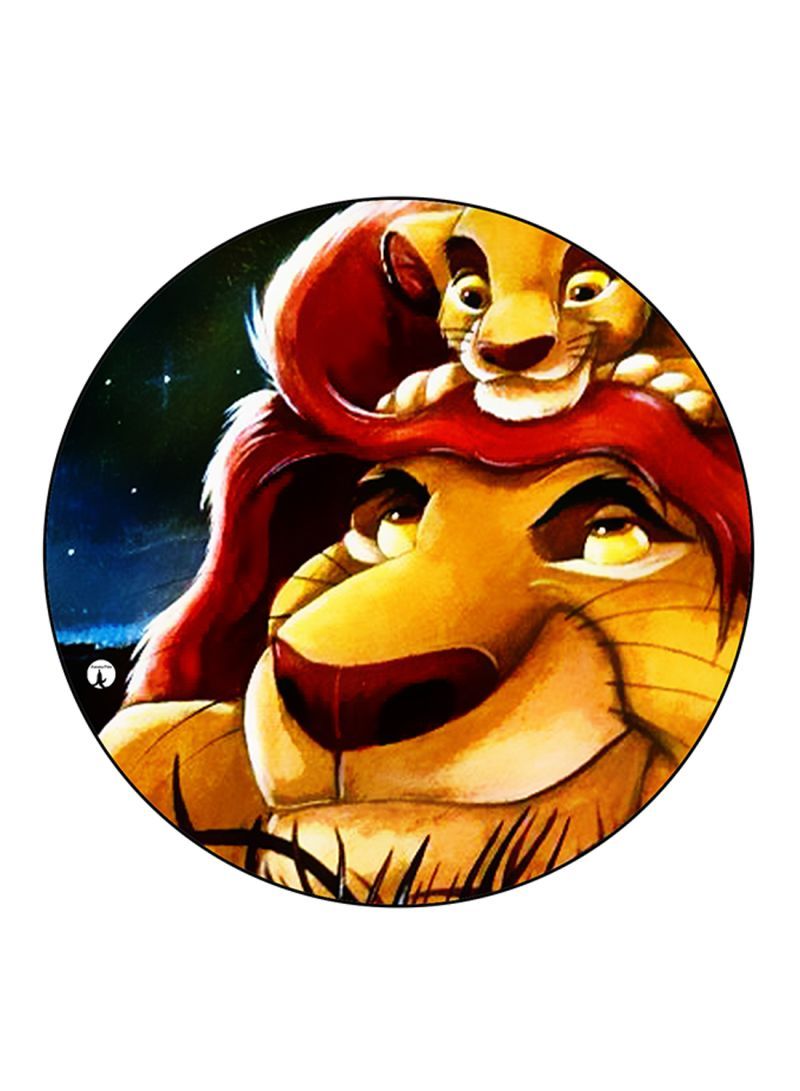 Disney Character Printed Mouse Pad Multicolour