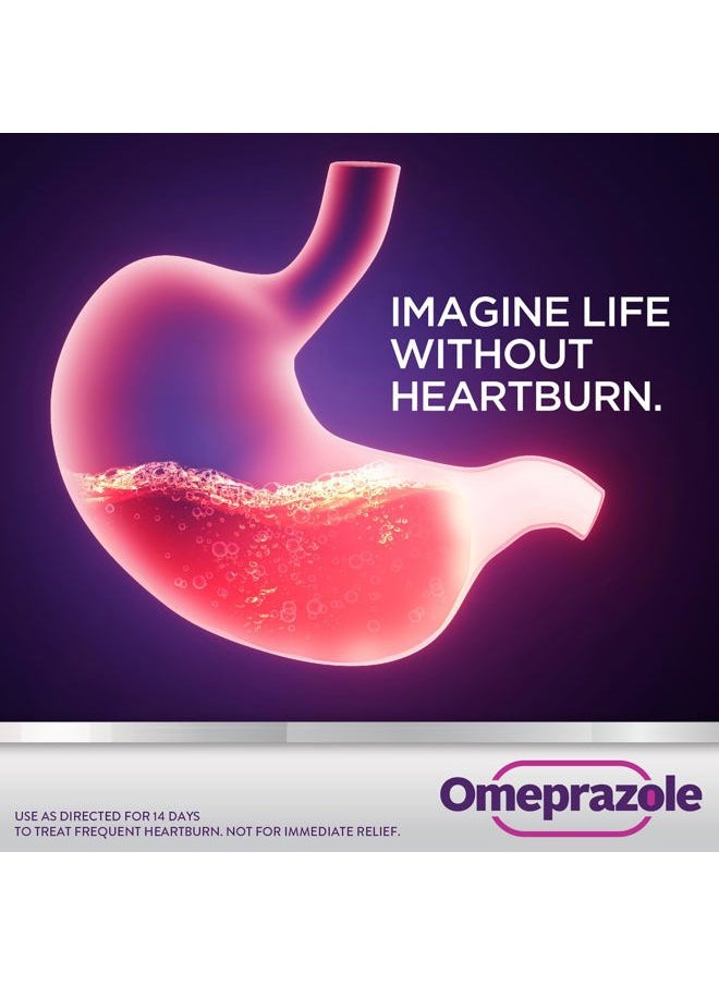 GOODSENSE Omeprazole Delayed Release Orally Disintegrating Tablets 20 mg, Strawberry Flavor, Dissolve Tabs, Treats Frequent Heartburn, Acid Reducer, Heartburn Medicine, 42 Tablets  - Image 5