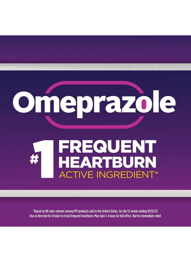 GOODSENSE Omeprazole Delayed Release Orally Disintegrating Tablets 20 mg, Strawberry Flavor, Dissolve Tabs, Treats Frequent Heartburn, Acid Reducer, Heartburn Medicine, 42 Tablets  - Image 2
