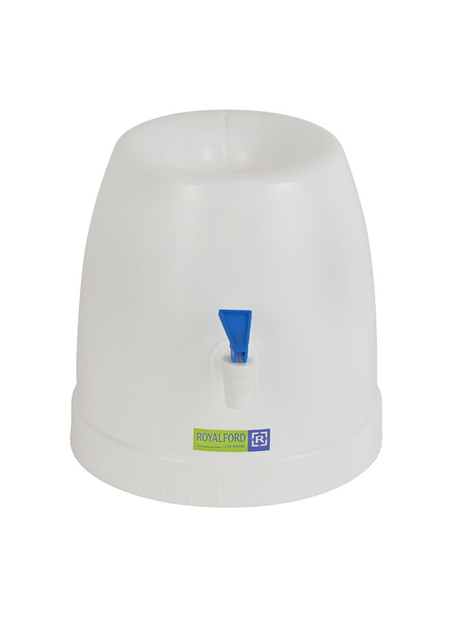 Royalford Portable Water Dispenser, Non-Dust Adhesive, No water leakage, Ideal for Drinks Beverage Serving Dispenser Tap Juice Water Carrier | Water Tank and Tap for Home Gatherings School Office | Ideal for 15 & 19L Refill Bottles - Image 1