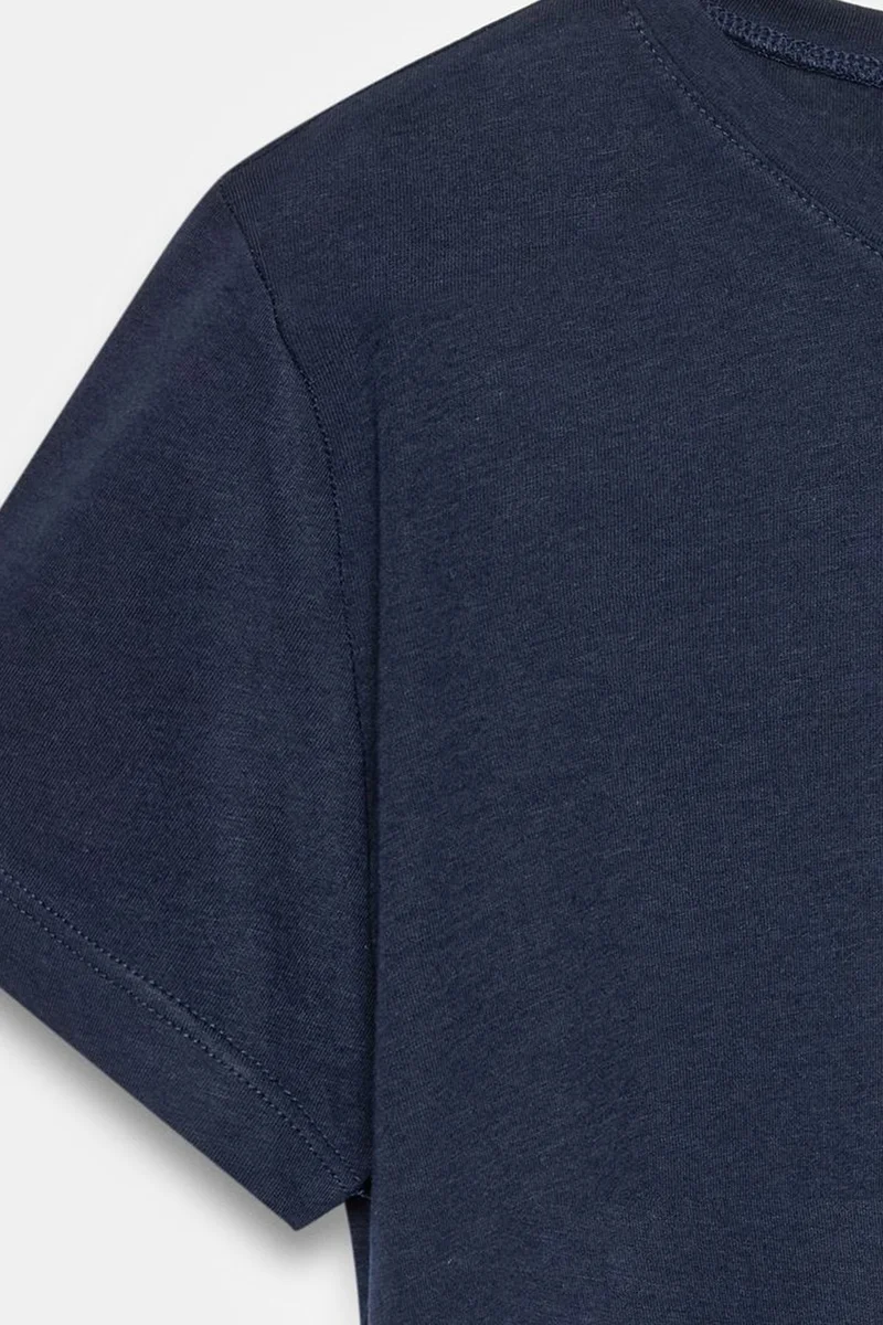 Dilvin Navy Blue DILVIN Women's Crew Neck Short Sleeve T-Shirt for Women | Best Price UAE