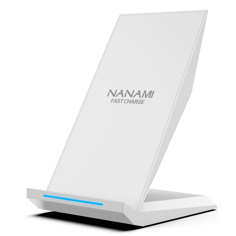 NANAMI Fast Wireless Charger - Charging Stand 7.5W Compatible with iPhone 17/17 Pro/17 Pro Max/16/15/14/13/12, 10W Phone Charger Dock for Samsung Galaxy S26/S26+/S25/S24/S24 Ultra//S23/S22/21 - Image 1