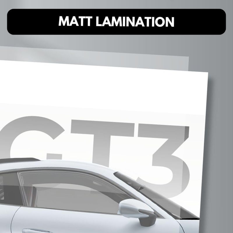 Funk You Store Porsche 911 GT3 RS Poster Split Design Car Posters | 3 A3 Sized Cars Poster for Wall | Large Size (89 x 42 cm) Porsche Wall Decor | Car Posters for Room | Supercar - Image 3
