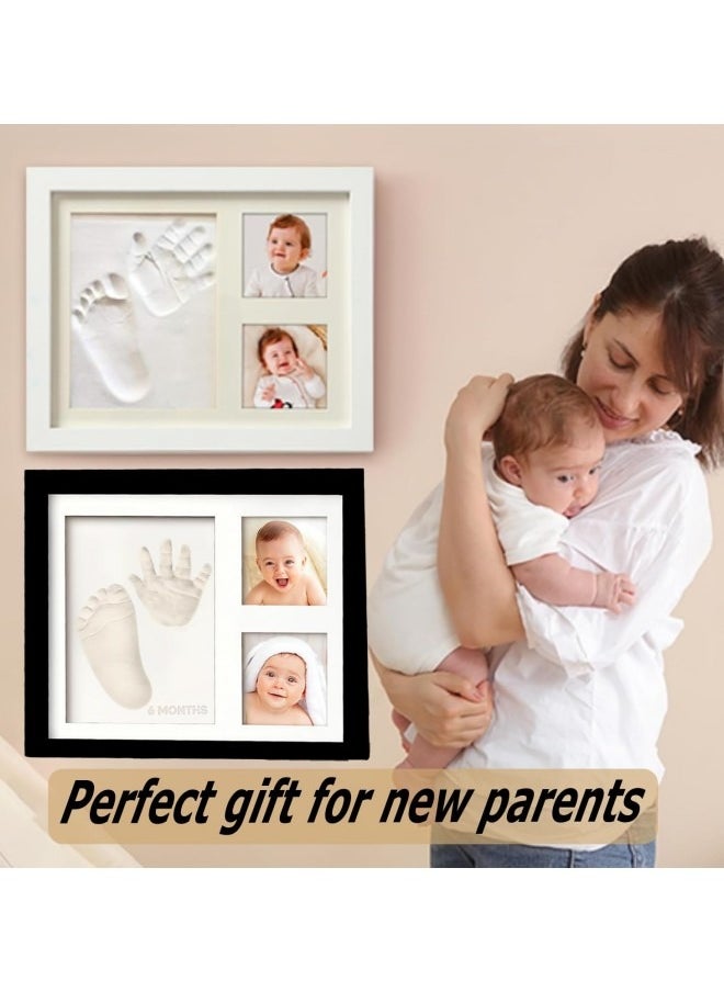 GGEROU Baby Hand and Footprint Kit Baby Shower Gifts Nursey Room Decoration DIY Baby Keepsake Memorial Picture Frame Registry for Newborn Boys Girls Dog Cat Pawprint Kit  - Image 4