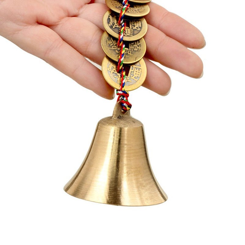 FengShuiGe Chinese Feng Shui Bell for Wealth and Safe, Peace and Success,Feng Shui Element, Door Chime or Decor - Image 4