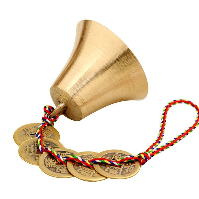 FengShuiGe Chinese Feng Shui Bell for Wealth and Safe, Peace and Success,Feng Shui Element, Door Chime or Decor - Image 2