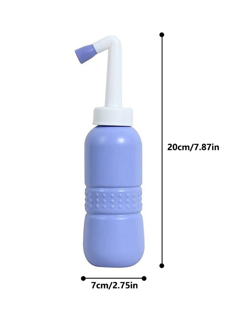 Portable Bidet Sprayer And Travel Bidet With Hand Held Bidet Bottle For Personal Cleansing 450ml Blue - Image 4