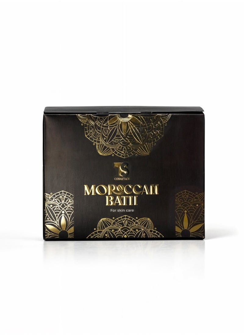 TS COSMETICS - Moroccan Bath Kit - soap Moroccan and Moroccan Mud with bath Loof Gift - Image 1