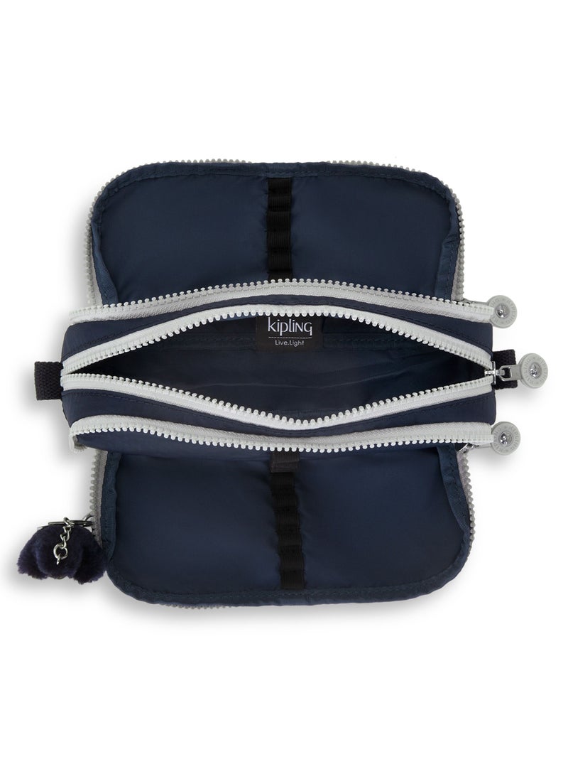 kipling Gitroy pencil case true blue grey  - Image 3