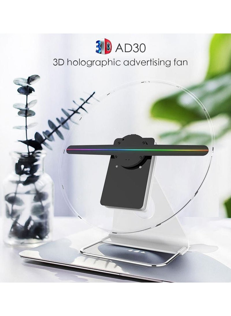 Crony - AD30 3D Hologram Fan 30cm Advertising Display 3D Holographic Led Fan Hologram Advertising Fan for Ad Display - Image 1