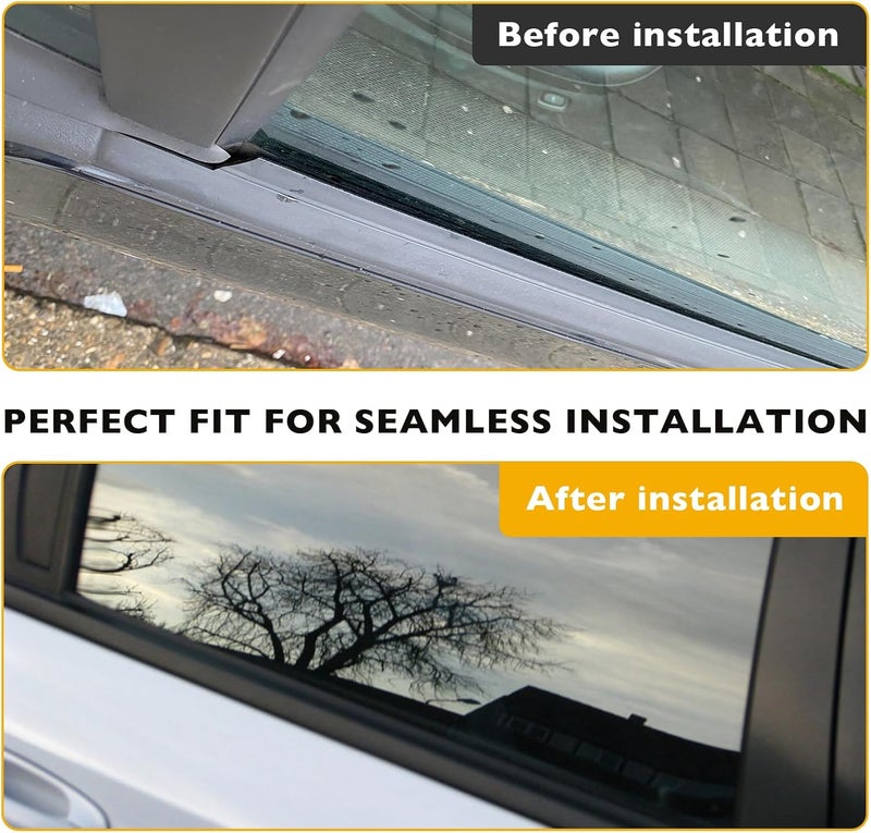 Gledewen 4 Pcs Weatherstrip Window Seal for Dodge Ram 1500 2500 3500 4500 5500 (2009-2021) - Image 5
