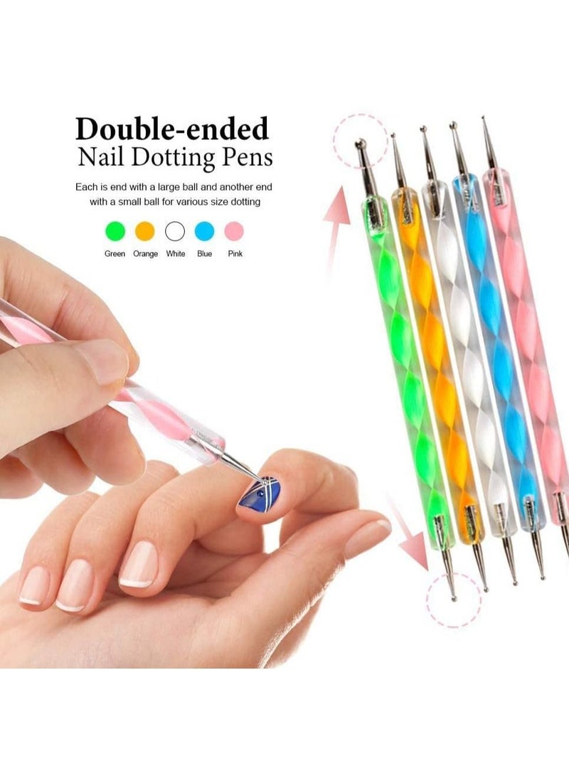 ORiTi مجموعة فرش الأظافر 20 قطعة - طقم رسم فن الأظافر - Image 3