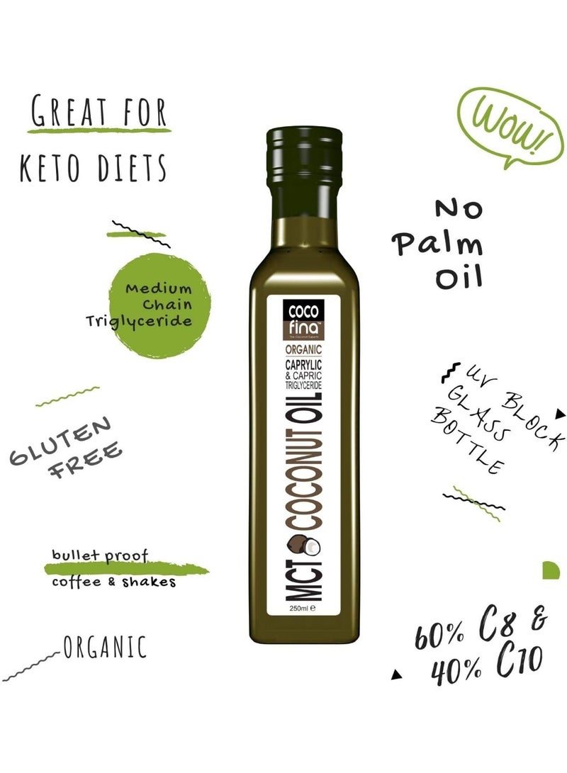 Cocofina Organic Mct Coconut Oil 250 ML - Image 3