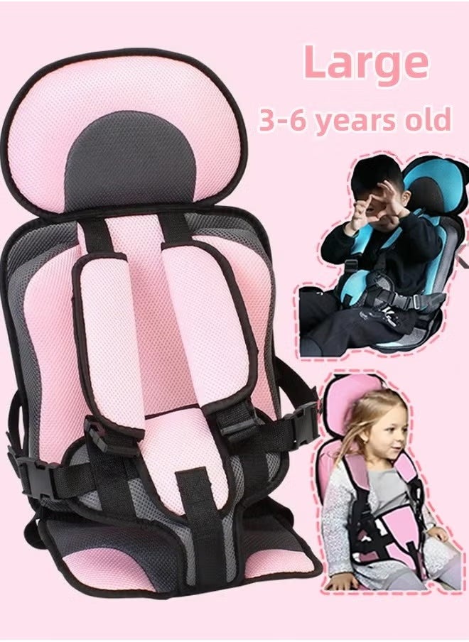 Generic Baby Safety Seat, Child Support Cushion Toddlers Child 3-6 Years Old Foldable Protection Travel Accessories, Adjustable Seat Cushion for High Chair Kids Stroller  - Image 2