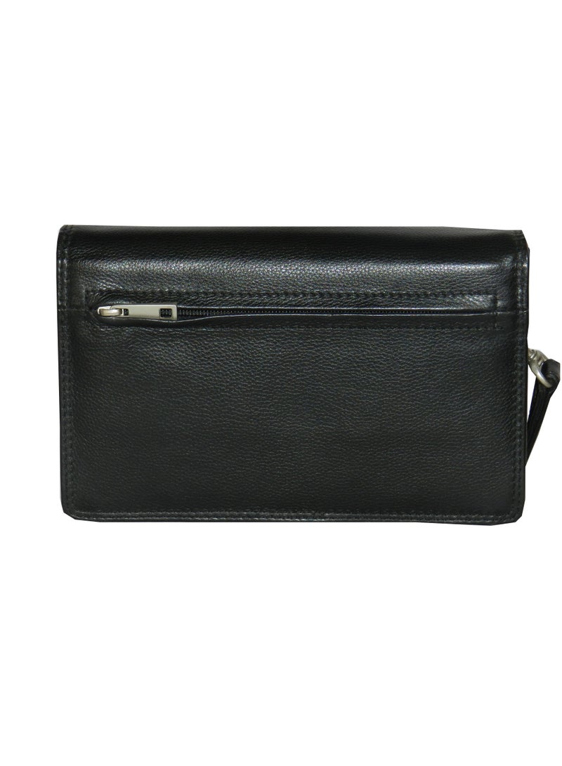 LAVERI LEATHER Laveri Genuine Leather Designer Hand Pouch For Travel  - Image 2