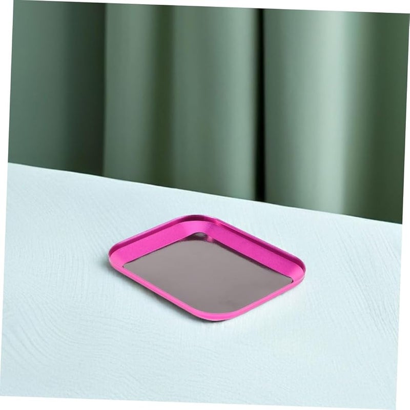 Gadpiparty صينية تنظيم البراغي المغناطيسية، وعاء تخزين من سبائك الألومنيوم، مجموعة من قطعتين - Image 5