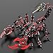 Metalkitor Scorpion 3D Metal Puzzles Kits for Adults Teens 454 Pcs Mechanical Assembly Models 4 Hours to Build Ideal for Gifts and Decorations Red and Black - Image 4