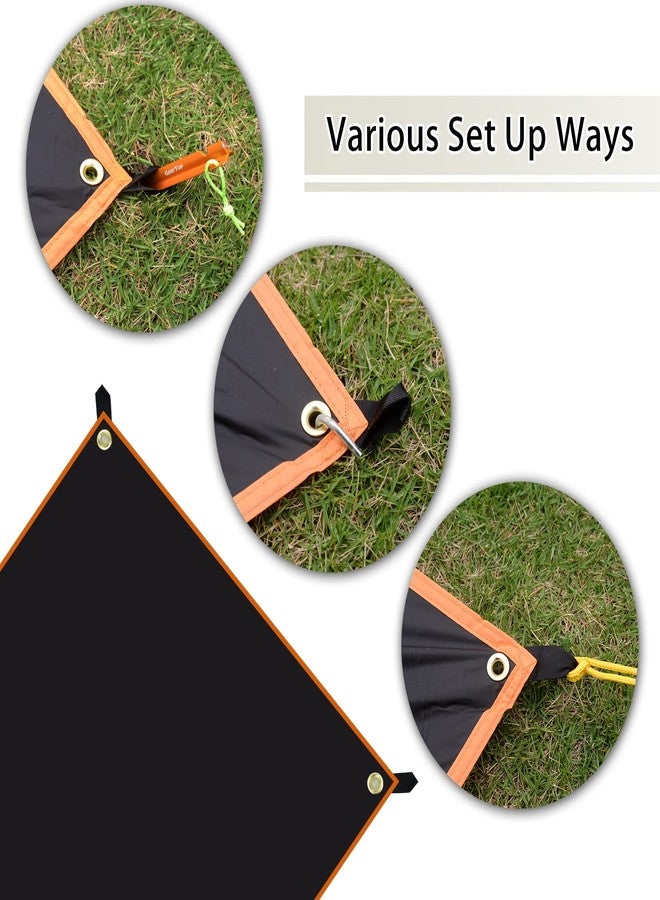 GEERTOP Ultralight Backpacking Tent Tarp Waterproof Tent Footprint Ground Sheet Mat with Storage Bag for Camping Hiking Picnic - Image 3