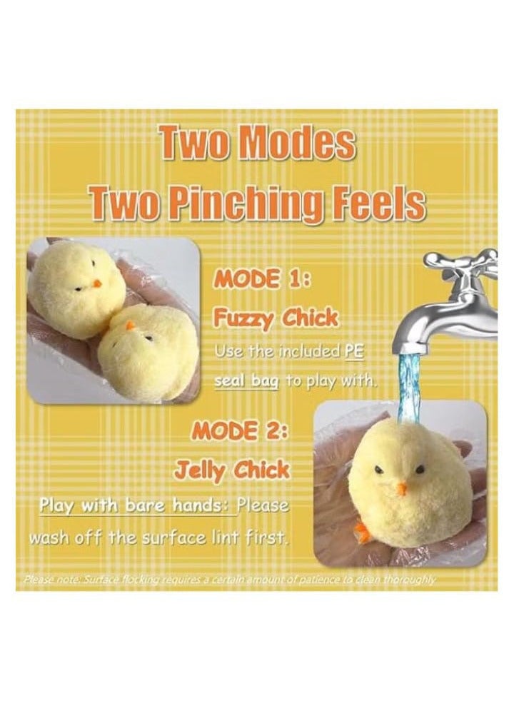 Chicken Squishies, Handmade Fuzzy Squishies Chick for Adults Relieve Stress - Image 2