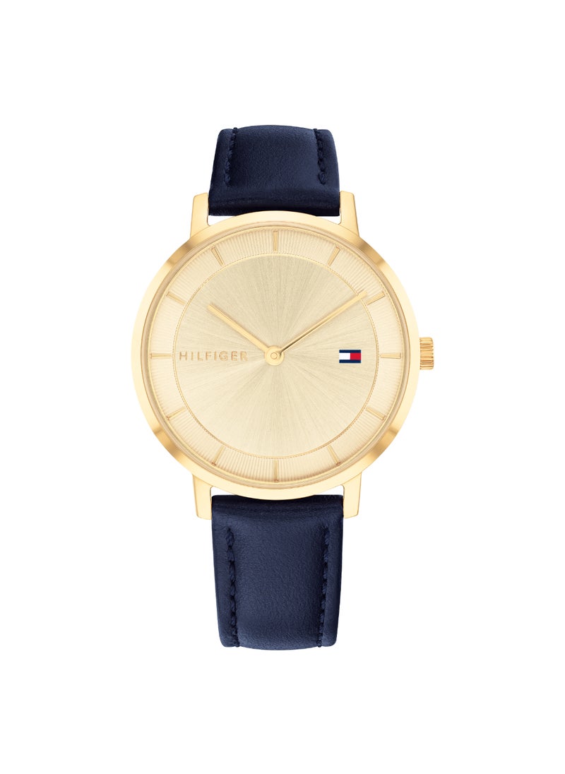 TOMMY HILFIGER Round Analog Women's Champagne Case Watch - 1782733  - Image 1
