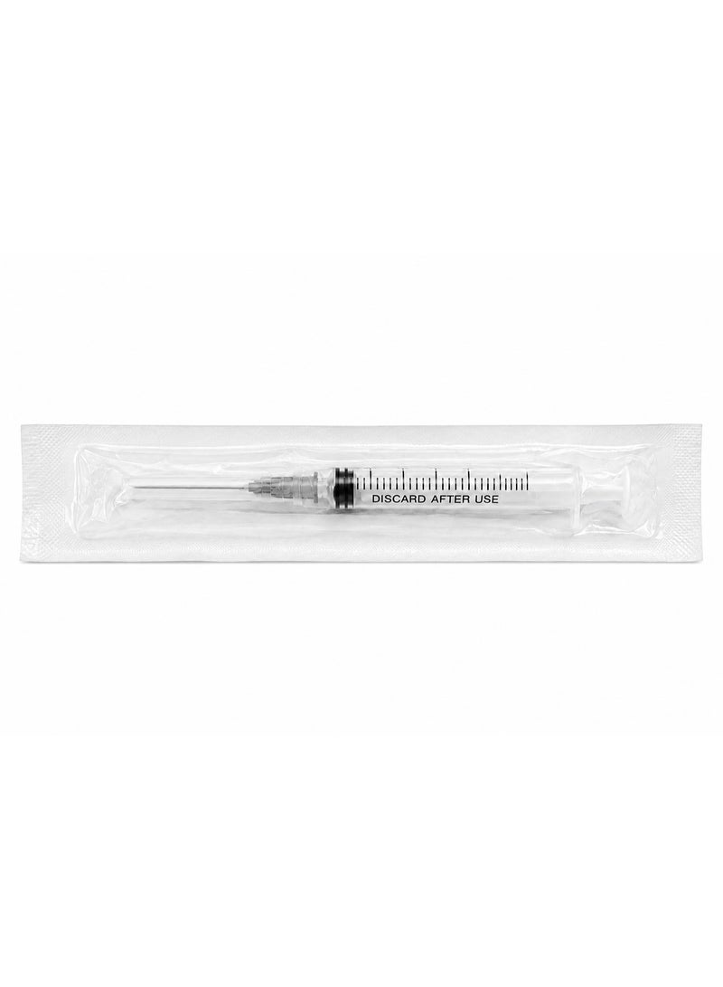 كينميد سرنجات طبية 1 مل 27G × 1 إنش لوير لوك معقمة للاستعمال مرة واحدة 100 حبة - Image 4