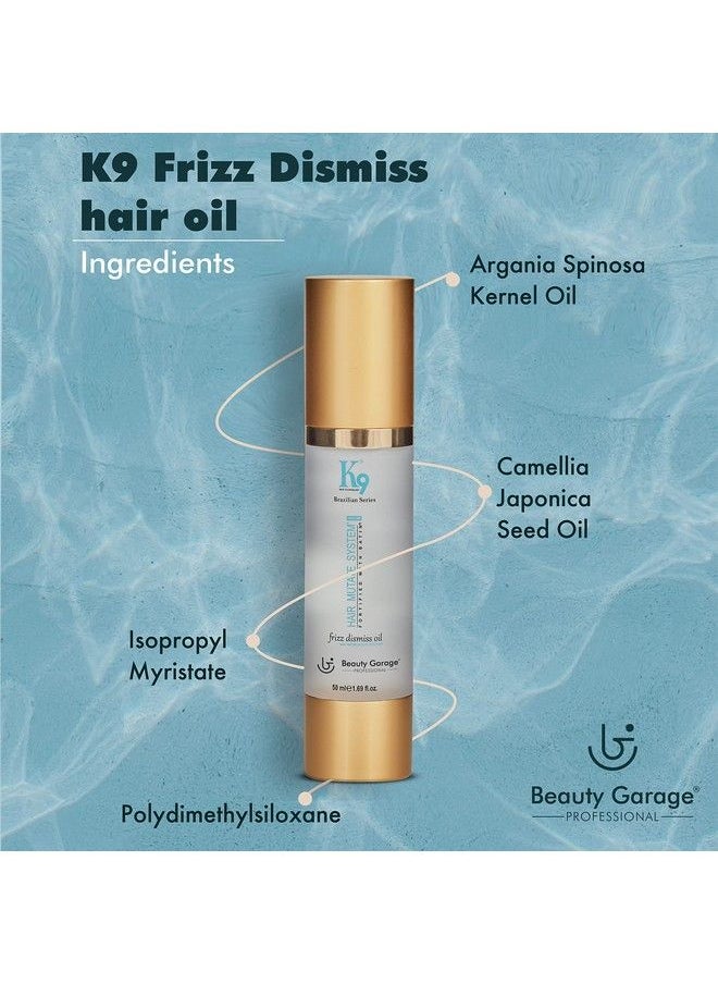 Beauty Garage - K9 Frizz Dismiss Hair Oil With Morocco Argan 50Ml - Image 1