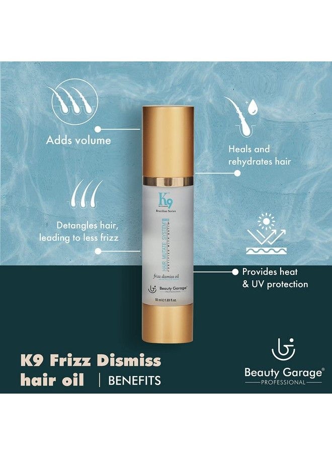 Beauty Garage - K9 Frizz Dismiss Hair Oil With Morocco Argan 50Ml - Image 1