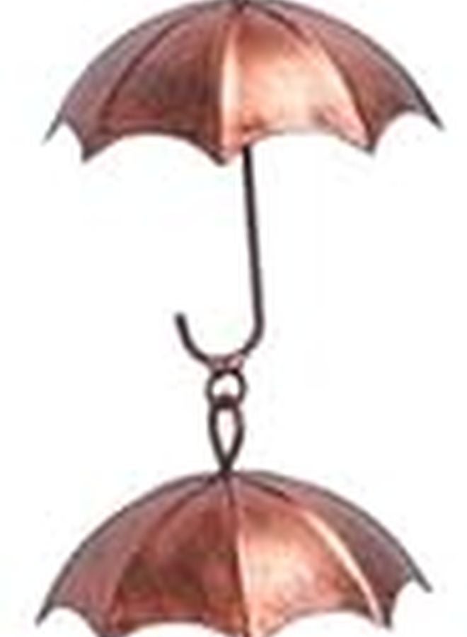 سلسلة مطر حديدية زخرفية مع 8 أجراس لتزيين المنزل والحديقة والفسحة الخارجية - Image 5