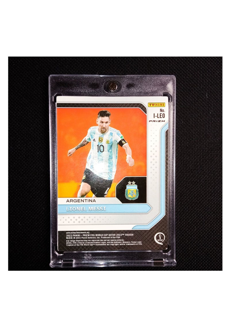 Generic - Messi signature star card 1/1 self-made star card refraction card surface card brick physical object - Image 1