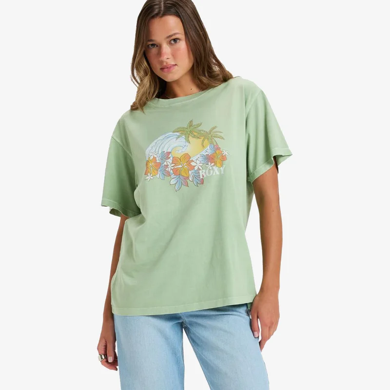 Roxy Sunnyoversize Short Sleeves T-Shirt - Women