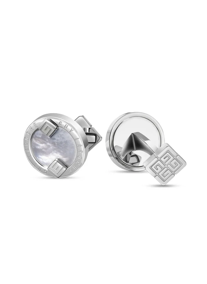 غاي لاروش Leon Silver Cufflinks for Men