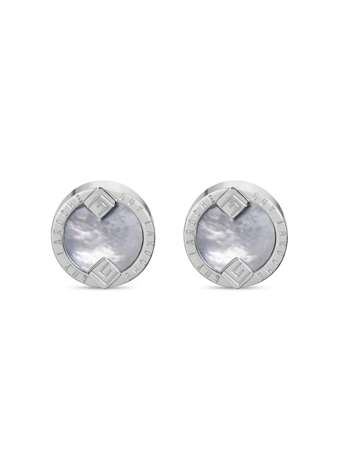 غاي لاروش Leon Silver Cufflinks for Men