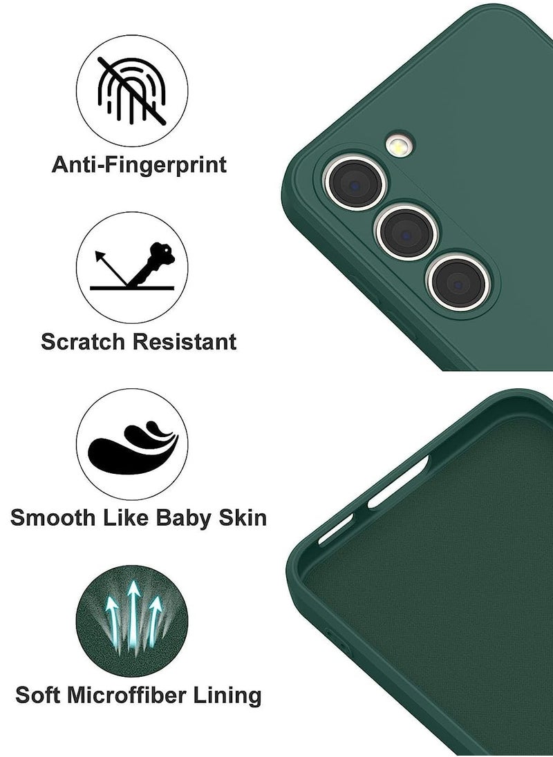 Houmt - Samsung Galaxy S25 Case Cover Liquid Soft Silicone Gel Rubber Galaxy S25 Cover Anti Scratch Shockproof Protective Phone Case for Samsung Galaxy S25 6.1 Inch - Image 1