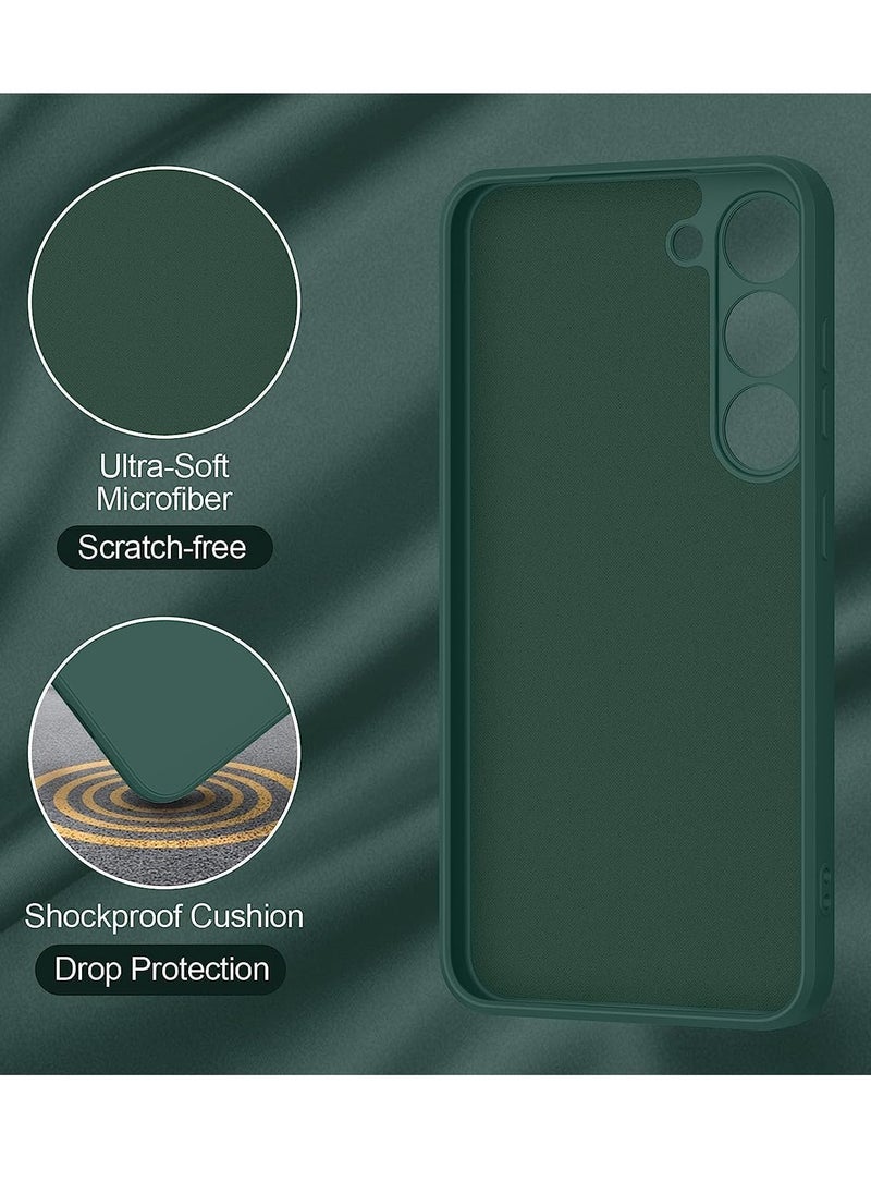 Houmt - Samsung Galaxy S25 Case Cover Liquid Soft Silicone Gel Rubber Galaxy S25 Cover Anti Scratch Shockproof Protective Phone Case for Samsung Galaxy S25 6.1 Inch - Image 1