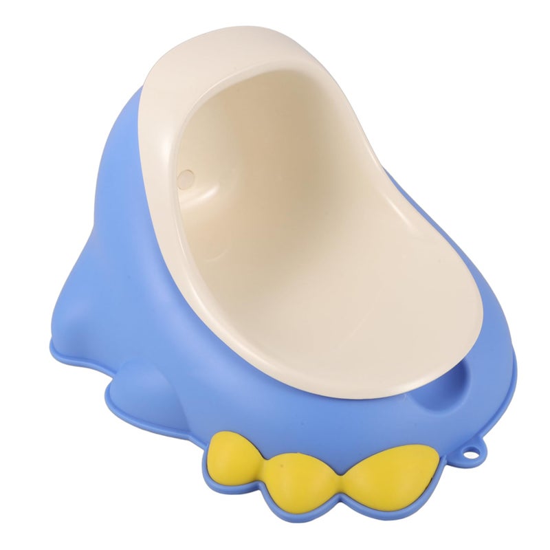 Blue Cartoon Dinosaur Wall Mount Potty Training Urinal for Boys and Girls - Image 2