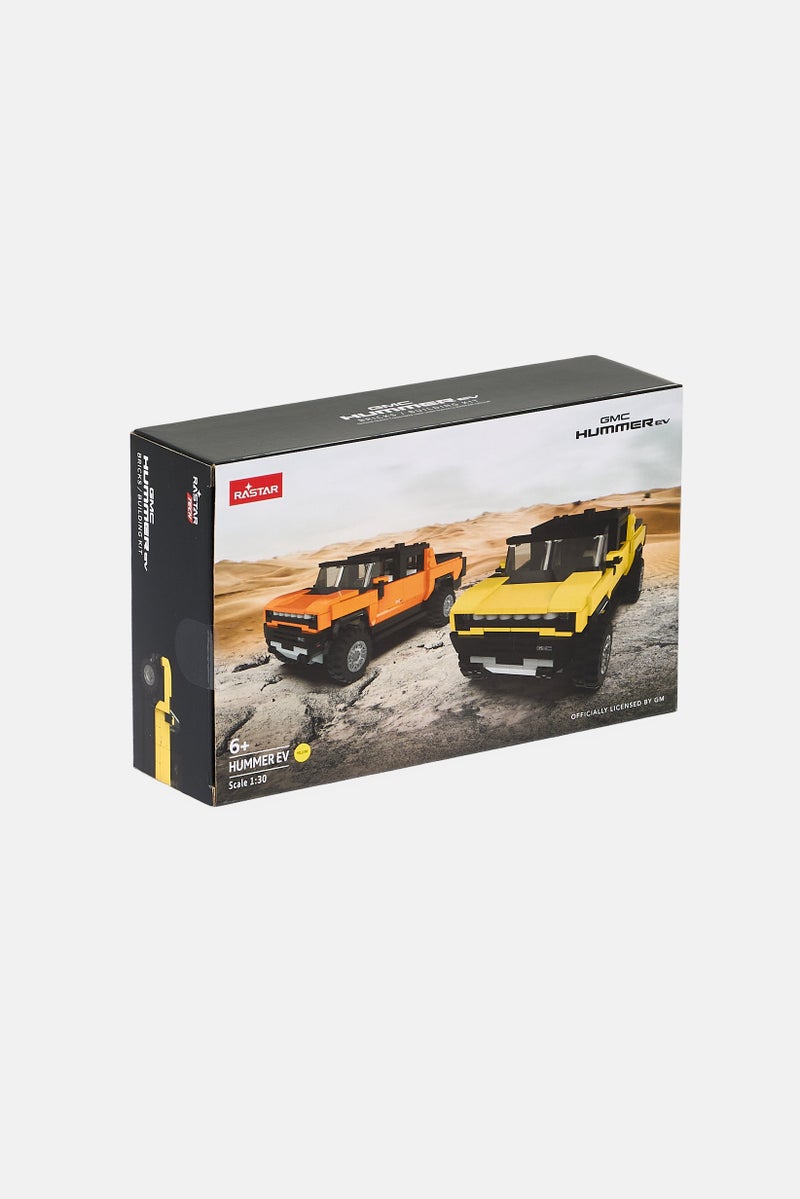 RASTAR GMC Hummer EV Static Building Kit 431 Pcs, Yellow - Image 3