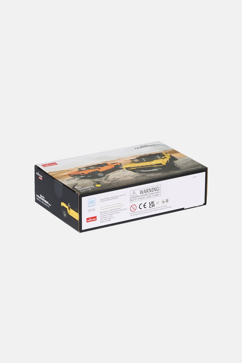 RASTAR GMC Hummer EV Static Building Kit 431 Pcs, Yellow - Image 4