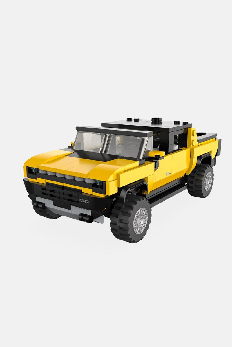 RASTAR GMC Hummer EV Static Building Kit 431 Pcs, Yellow - Image 5