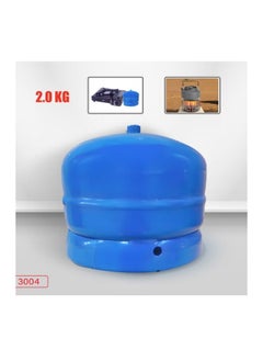 CAMPING FAMILY Refillable Gas Cylinder For Travel, 2 kg Blue 