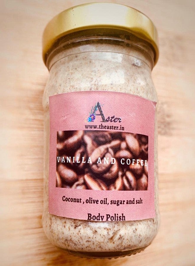 Aster natural coffee and vanilla scrub and handcrafted soap, exfoliation, deep cleanse, tan removal kit, body polish, vegan, Paraben and sulphate free - Image 3