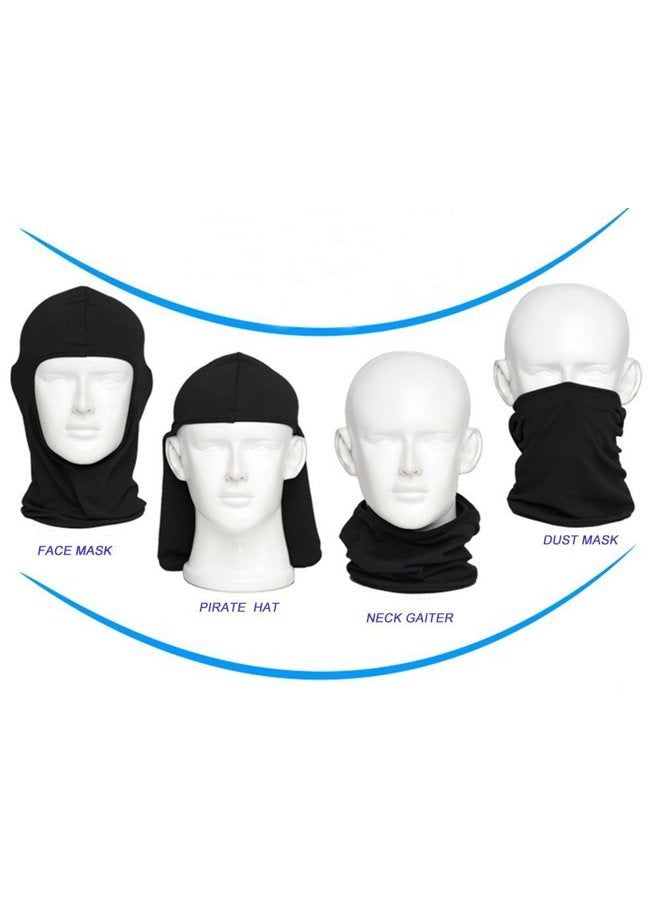 L&M Balaclava (2 Pack) Ski Mask, Motorcycle Premium Face Mask Ninja Mask - Image 5