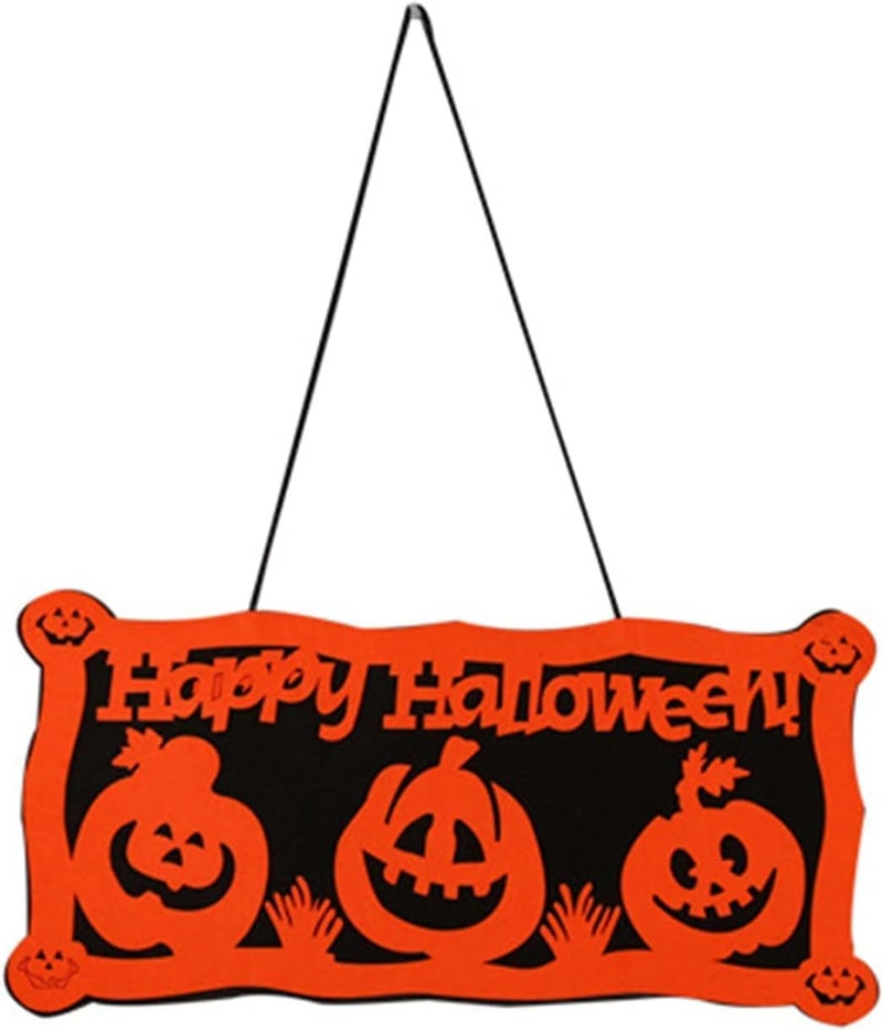 Partysanthe 1 Pcs Happy Halloween Fabric Pumpkin Skull Ghost Hanging Party for Halloween 1pc halloween pumpkin decoration - Image 5
