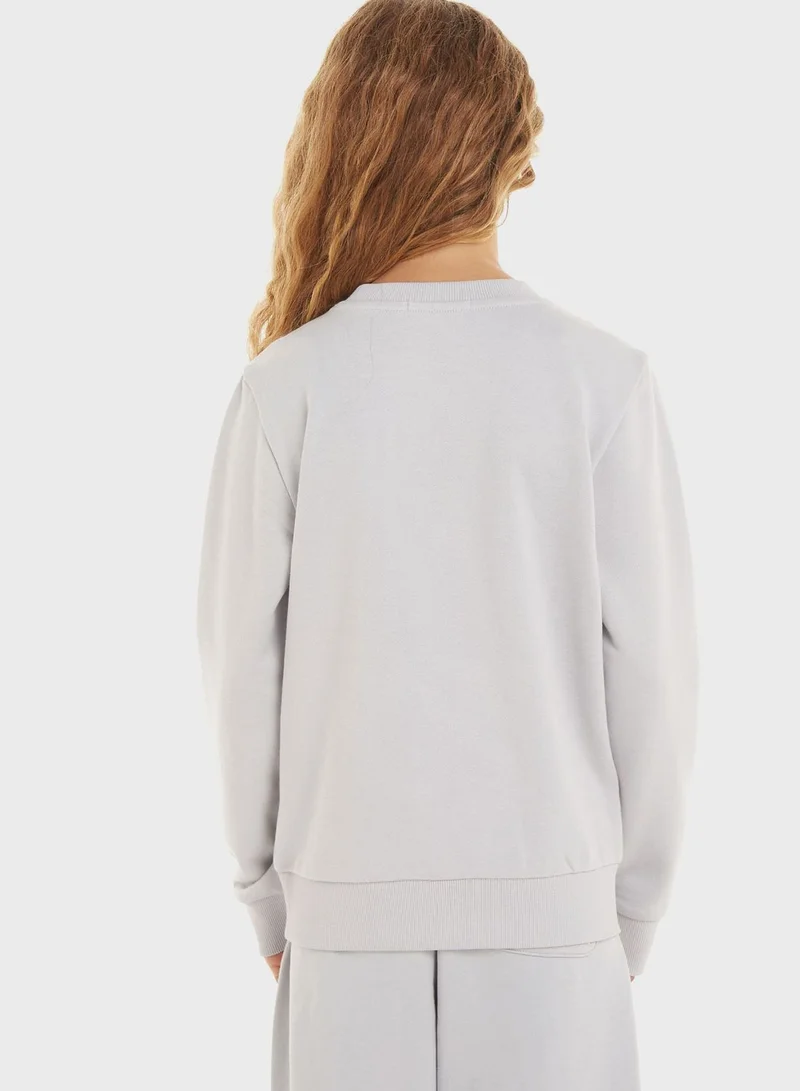 Calvin Klein Jeans Kids Logo Sweatshirt