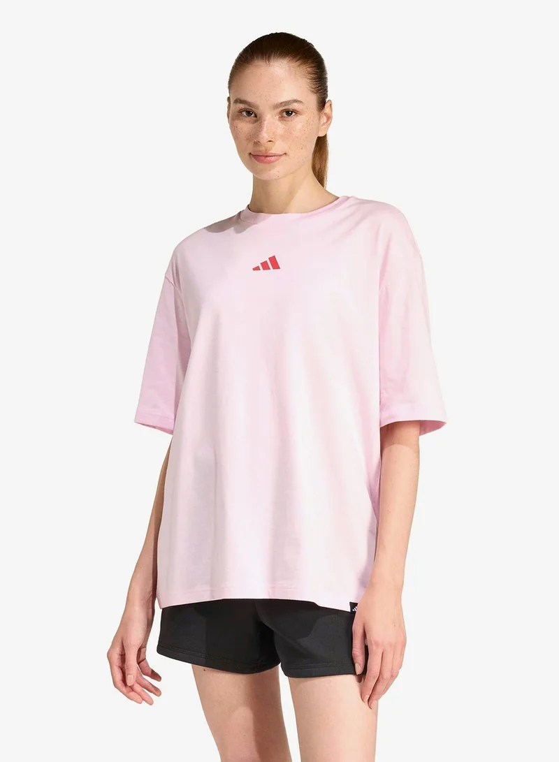 Adidas Soft  Graphic Oversized Tshirt