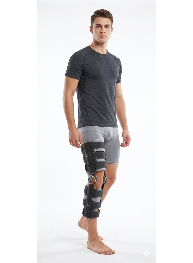 Adjustable Rom Knee Support Brace - Image 3
